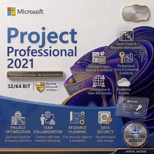 Load image into Gallery viewer, Microsoft Project Professional 2021 – Lifetime License | Instant Download