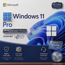 Load image into Gallery viewer, Microsoft Windows 11 Pro – Genuine License Key | Instant Download