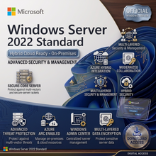 Load image into Gallery viewer, Windows Server 2022 Standard License Key